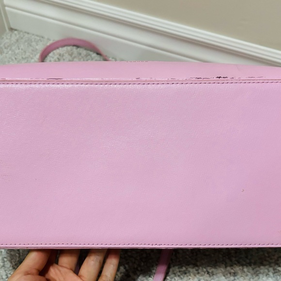 Ted Baker Tote with Detachable Pouch in Gorgeous Pink - Picture 8 of 10